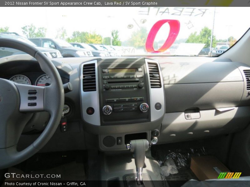 Lava Red / SV Sport Graphite 2012 Nissan Frontier SV Sport Appearance Crew Cab