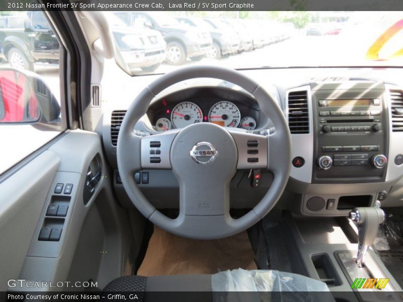 Lava Red / SV Sport Graphite 2012 Nissan Frontier SV Sport Appearance Crew Cab