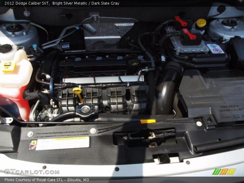 Bright Silver Metallic / Dark Slate Gray 2012 Dodge Caliber SXT