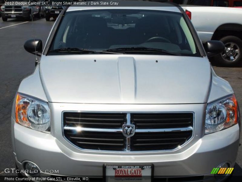 Bright Silver Metallic / Dark Slate Gray 2012 Dodge Caliber SXT