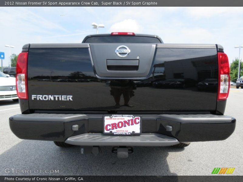 Super Black / SV Sport Graphite 2012 Nissan Frontier SV Sport Appearance Crew Cab