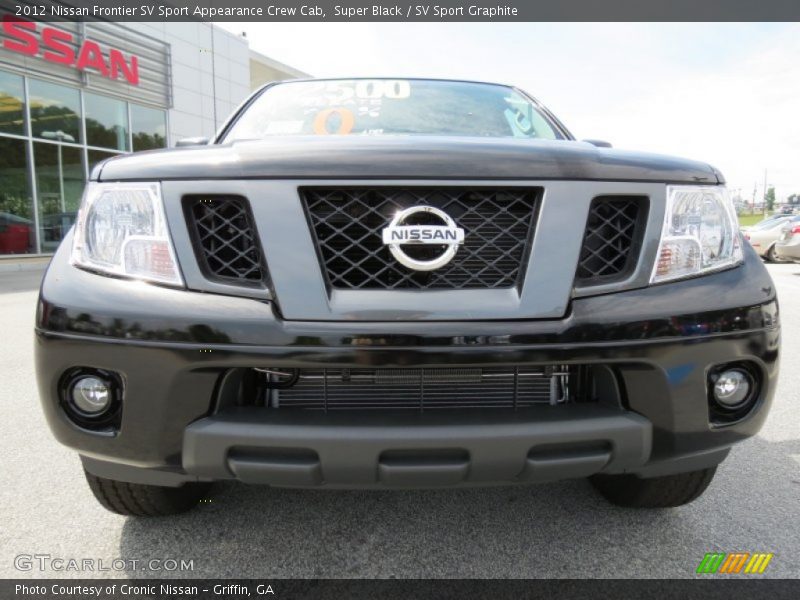 Super Black / SV Sport Graphite 2012 Nissan Frontier SV Sport Appearance Crew Cab