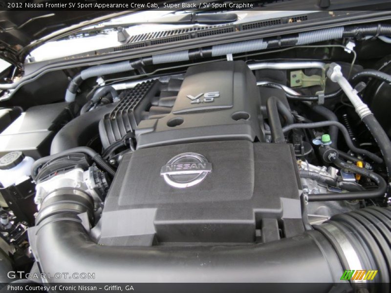  2012 Frontier SV Sport Appearance Crew Cab Engine - 4.0 Liter DOHC 24-Valve CVTCS V6