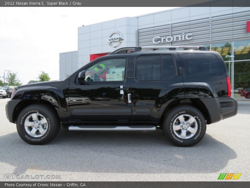 Super Black / Gray 2012 Nissan Xterra S