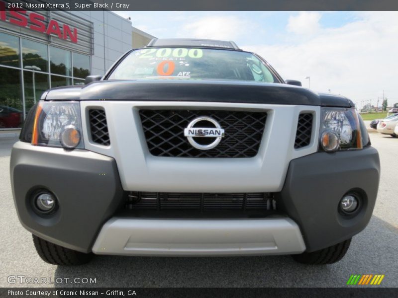 Super Black / Gray 2012 Nissan Xterra S