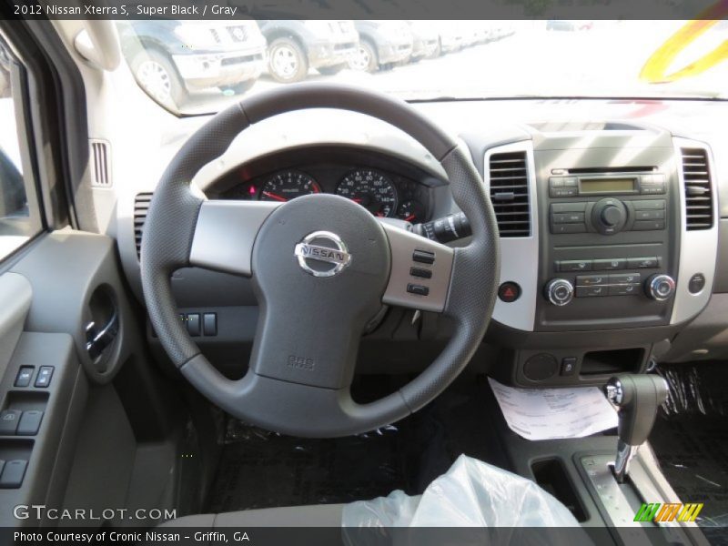 Super Black / Gray 2012 Nissan Xterra S