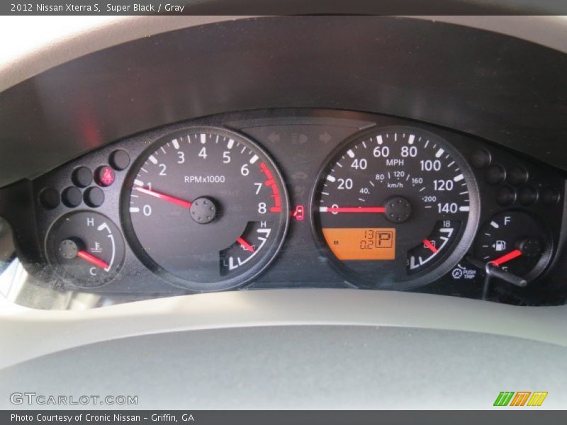 Super Black / Gray 2012 Nissan Xterra S