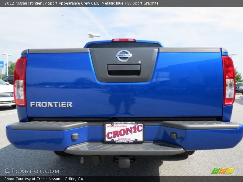 Metallic Blue / SV Sport Graphite 2012 Nissan Frontier SV Sport Appearance Crew Cab