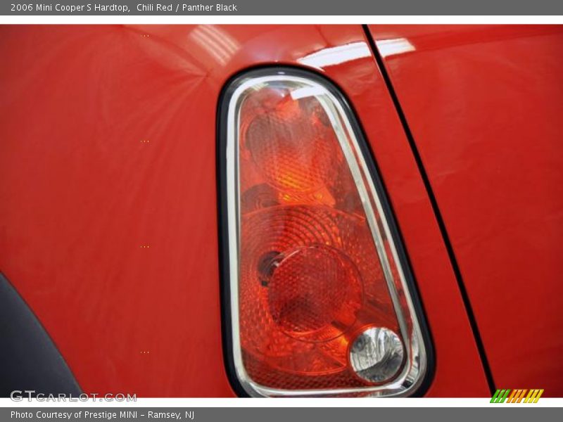 Chili Red / Panther Black 2006 Mini Cooper S Hardtop
