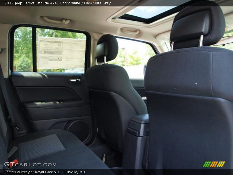 Bright White / Dark Slate Gray 2012 Jeep Patriot Latitude 4x4