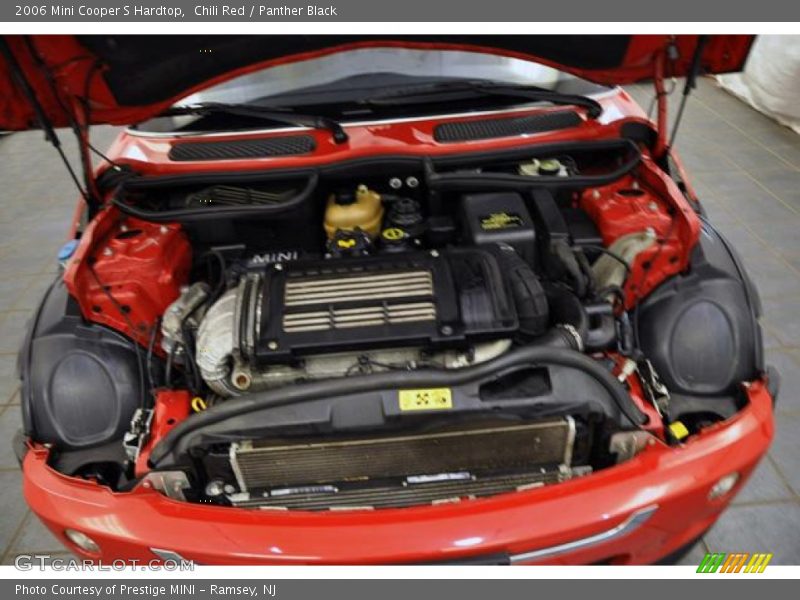 Chili Red / Panther Black 2006 Mini Cooper S Hardtop