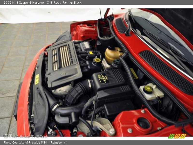 Chili Red / Panther Black 2006 Mini Cooper S Hardtop