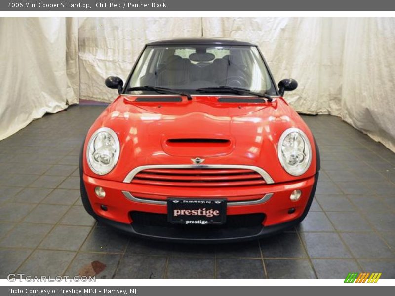 Chili Red / Panther Black 2006 Mini Cooper S Hardtop