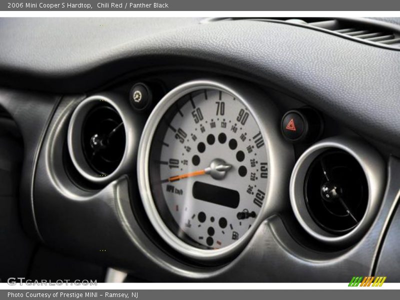 Chili Red / Panther Black 2006 Mini Cooper S Hardtop