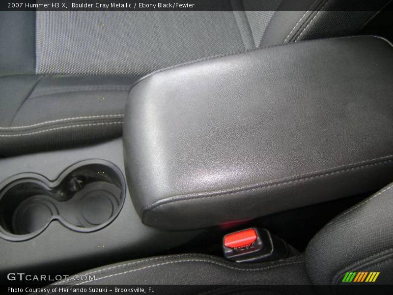 Boulder Gray Metallic / Ebony Black/Pewter 2007 Hummer H3 X
