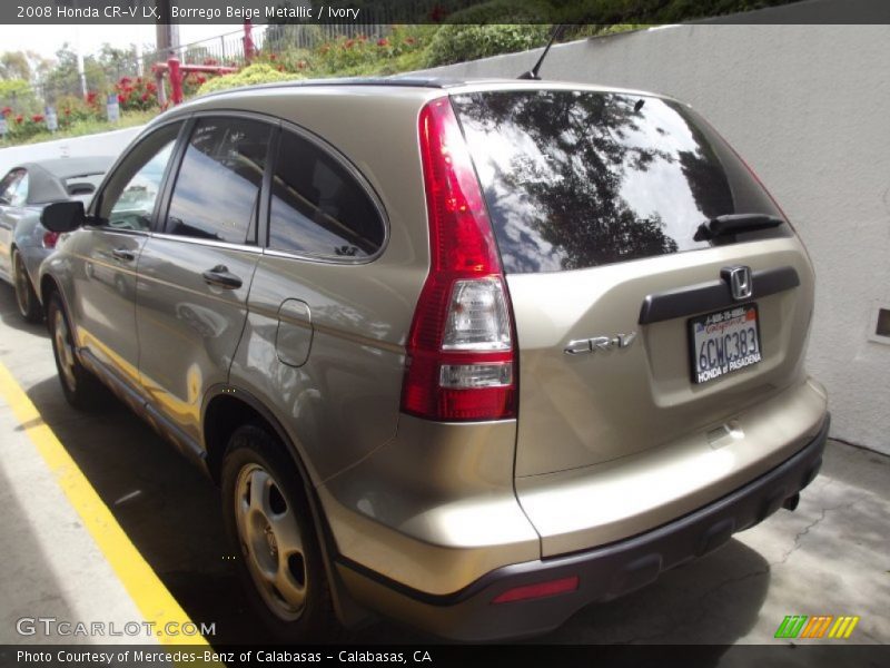 Borrego Beige Metallic / Ivory 2008 Honda CR-V LX