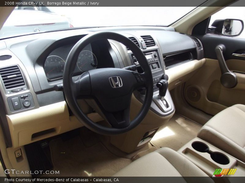 Borrego Beige Metallic / Ivory 2008 Honda CR-V LX