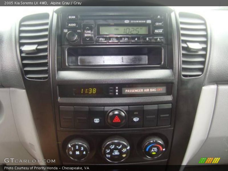Alpine Gray / Gray 2005 Kia Sorento LX 4WD