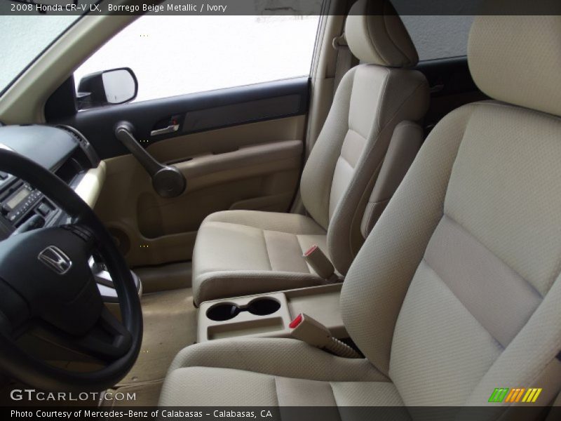 Borrego Beige Metallic / Ivory 2008 Honda CR-V LX