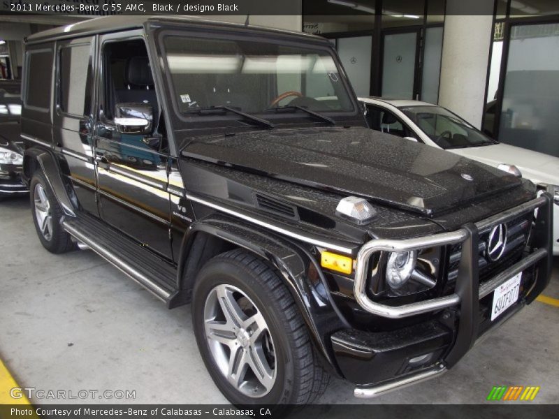 Black / designo Black 2011 Mercedes-Benz G 55 AMG