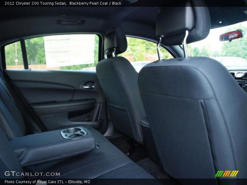 Blackberry Pearl Coat / Black 2012 Chrysler 200 Touring Sedan