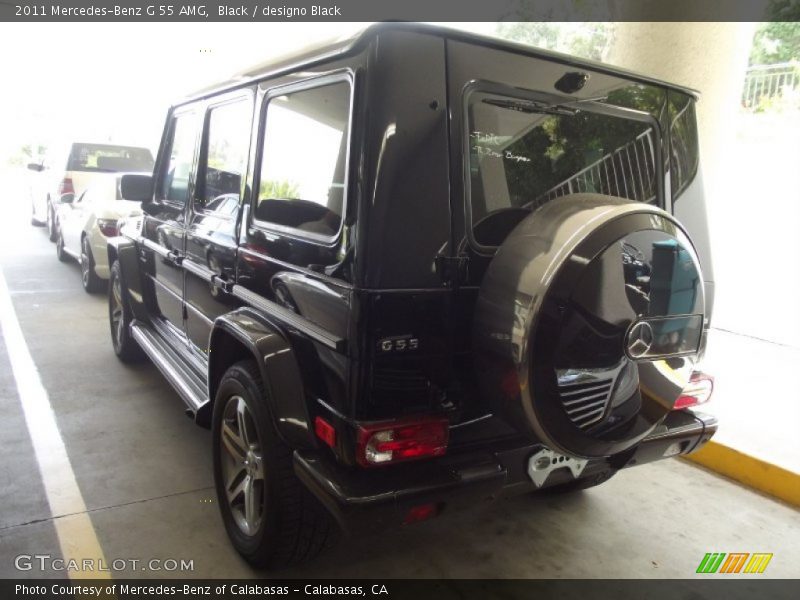 Black / designo Black 2011 Mercedes-Benz G 55 AMG