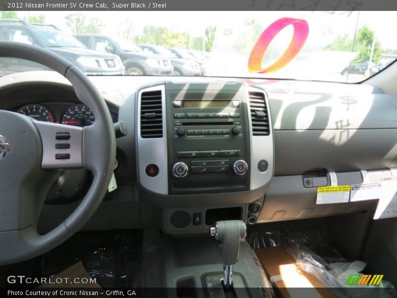 Super Black / Steel 2012 Nissan Frontier SV Crew Cab