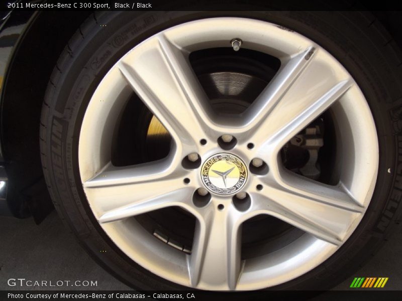 Black / Black 2011 Mercedes-Benz C 300 Sport