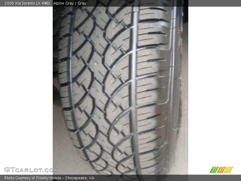 Alpine Gray / Gray 2005 Kia Sorento LX 4WD