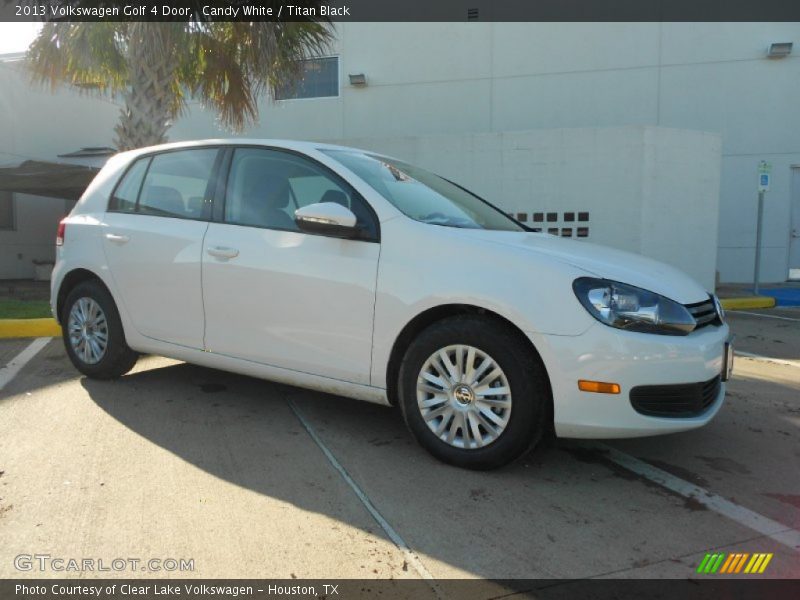 Candy White / Titan Black 2013 Volkswagen Golf 4 Door