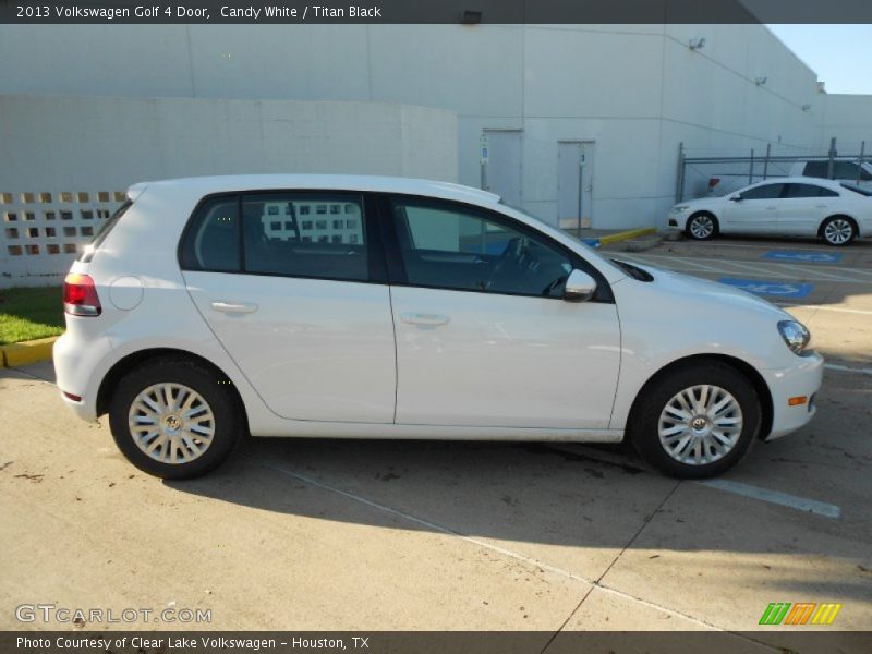 Candy White / Titan Black 2013 Volkswagen Golf 4 Door