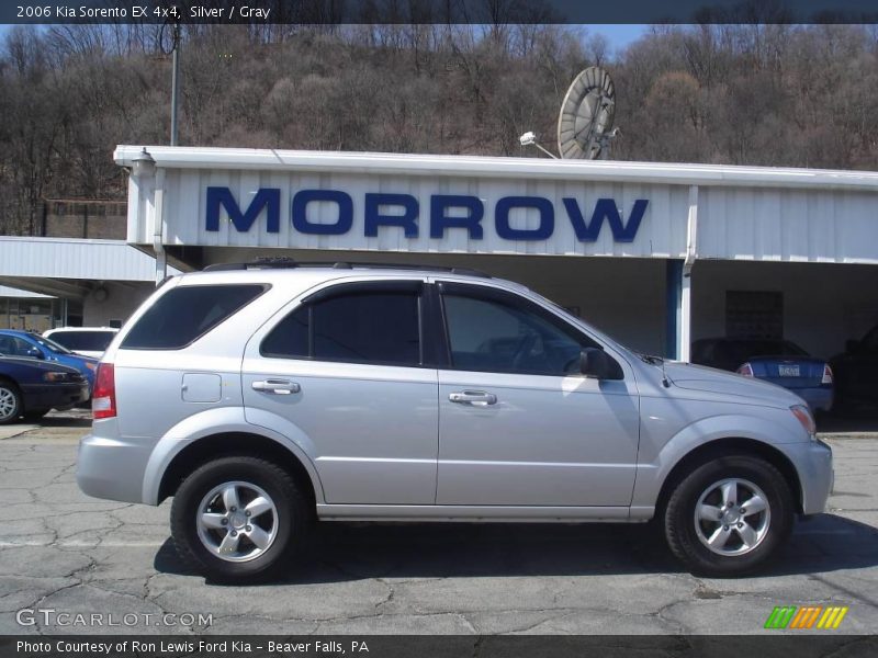 Silver / Gray 2006 Kia Sorento EX 4x4
