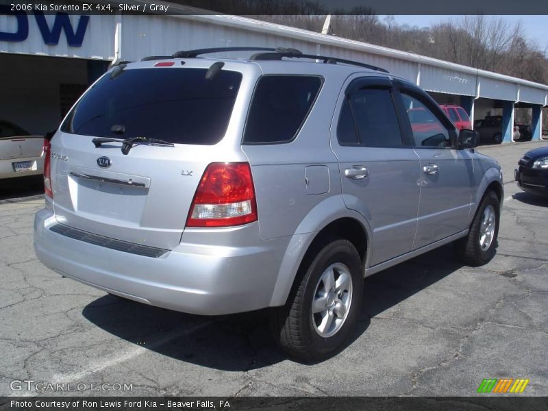 Silver / Gray 2006 Kia Sorento EX 4x4