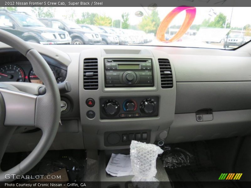 Super Black / Steel 2012 Nissan Frontier S Crew Cab