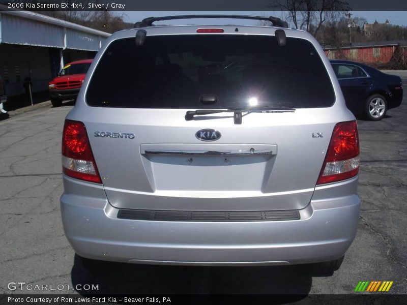 Silver / Gray 2006 Kia Sorento EX 4x4