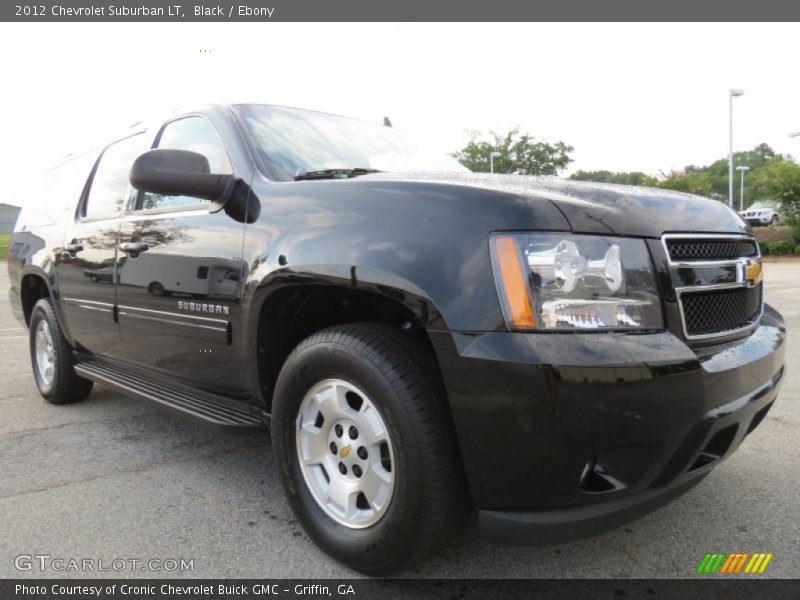Black / Ebony 2012 Chevrolet Suburban LT