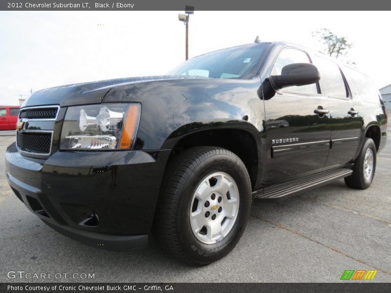 Black / Ebony 2012 Chevrolet Suburban LT