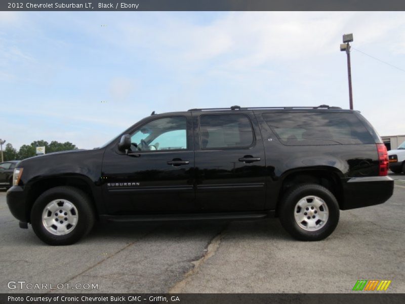 Black / Ebony 2012 Chevrolet Suburban LT