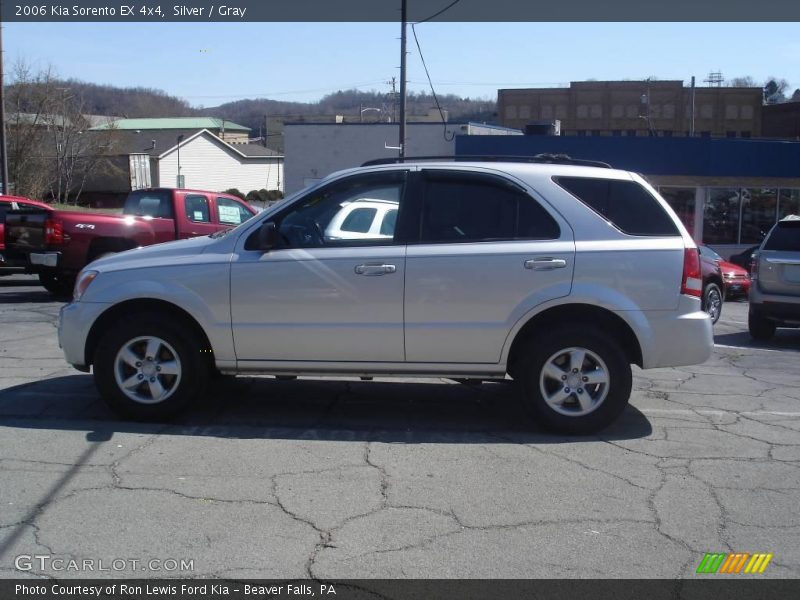 Silver / Gray 2006 Kia Sorento EX 4x4