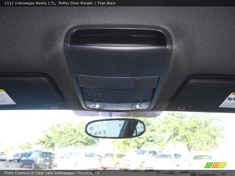 Reflex Silver Metallic / Titan Black 2012 Volkswagen Beetle 2.5L