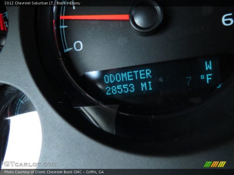 Black / Ebony 2012 Chevrolet Suburban LT