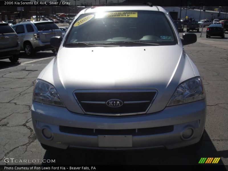 Silver / Gray 2006 Kia Sorento EX 4x4
