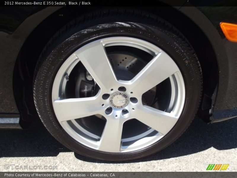 Black / Black 2012 Mercedes-Benz E 350 Sedan