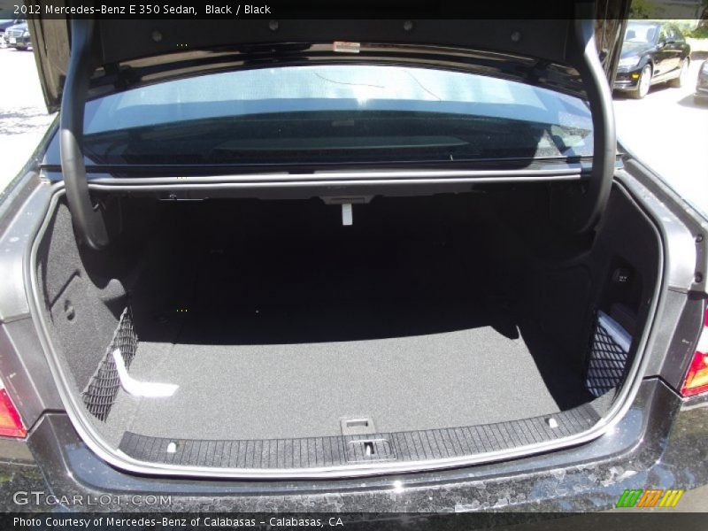 Black / Black 2012 Mercedes-Benz E 350 Sedan