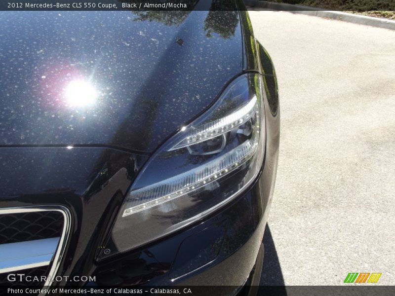 Black / Almond/Mocha 2012 Mercedes-Benz CLS 550 Coupe