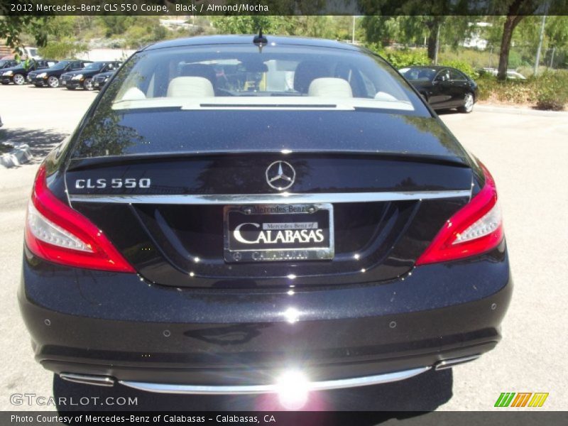 Black / Almond/Mocha 2012 Mercedes-Benz CLS 550 Coupe