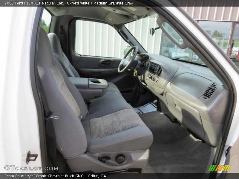  2003 F150 XLT Regular Cab Medium Graphite Grey Interior