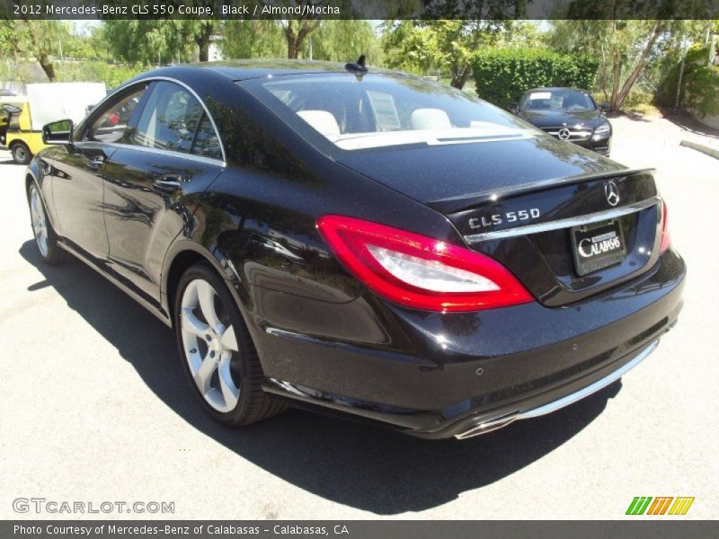 Black / Almond/Mocha 2012 Mercedes-Benz CLS 550 Coupe
