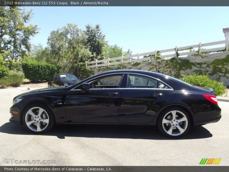 Black / Almond/Mocha 2012 Mercedes-Benz CLS 550 Coupe