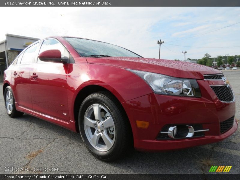 Crystal Red Metallic / Jet Black 2012 Chevrolet Cruze LT/RS
